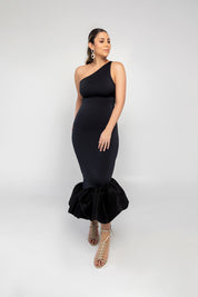 DRESS BARCELO BLACK