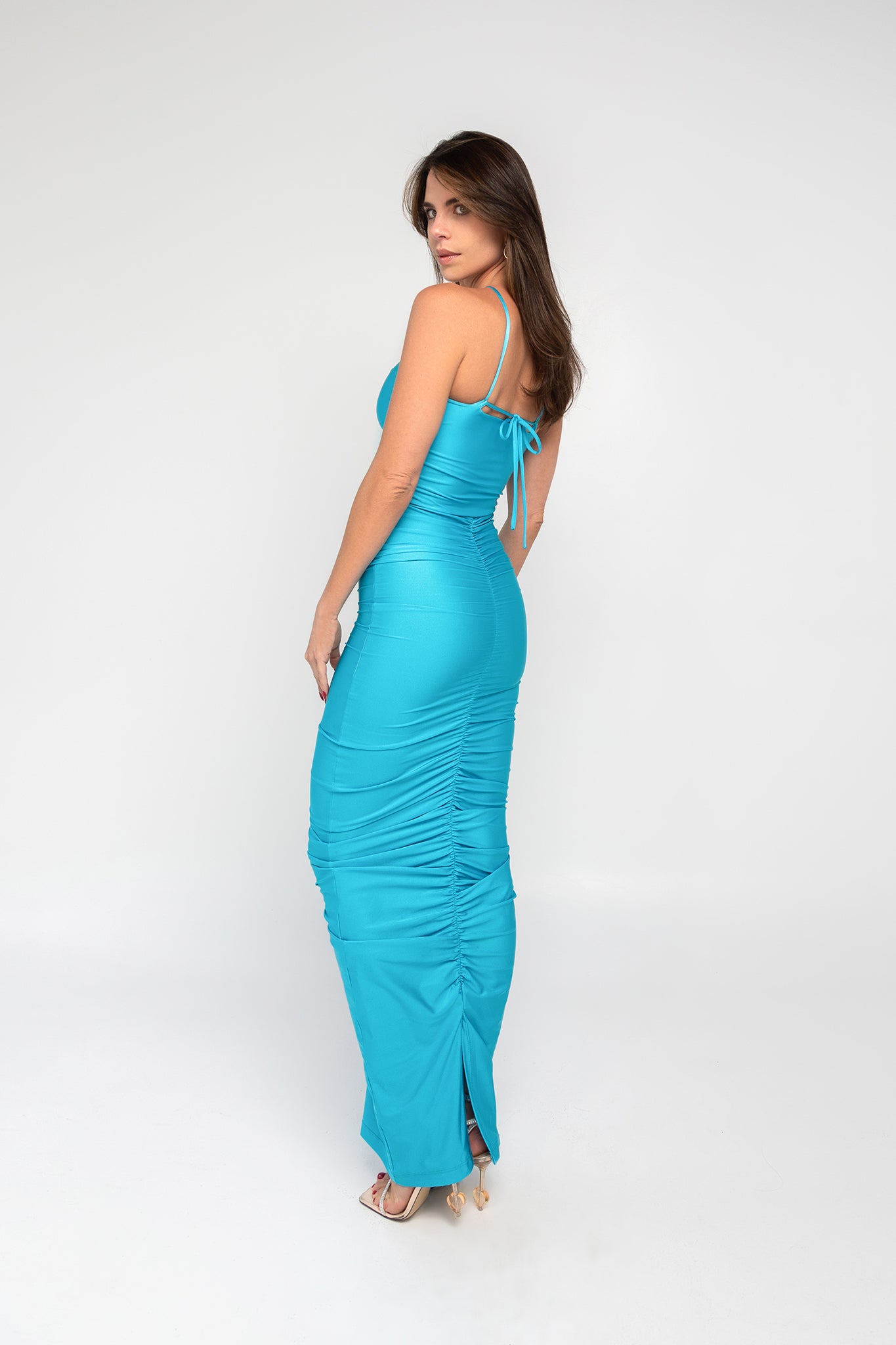 DRESS IBIZA BLUE
