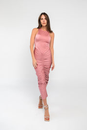 DRESS FYBER PINK