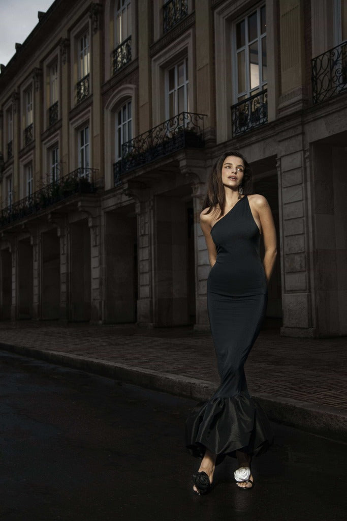 DRESS BARCELO BLACK