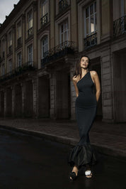 DRESS BARCELO BLACK